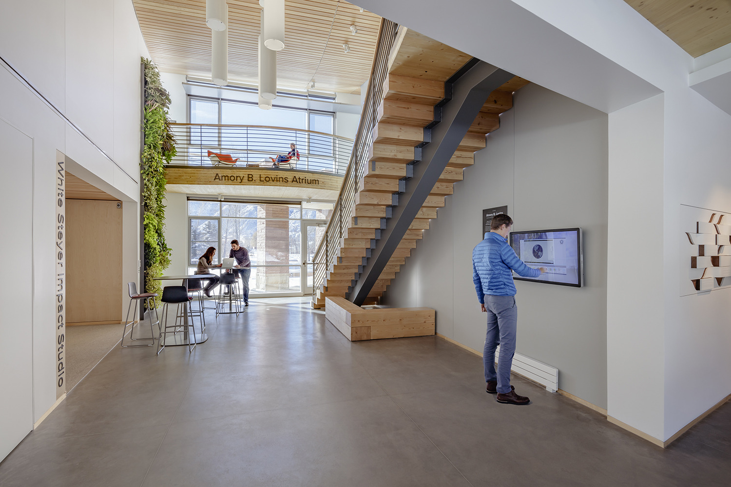 Rocky Mountain Institute Amory B. Lovins Atrium